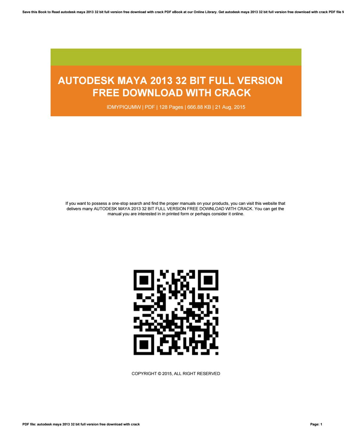maya 2013 for mac